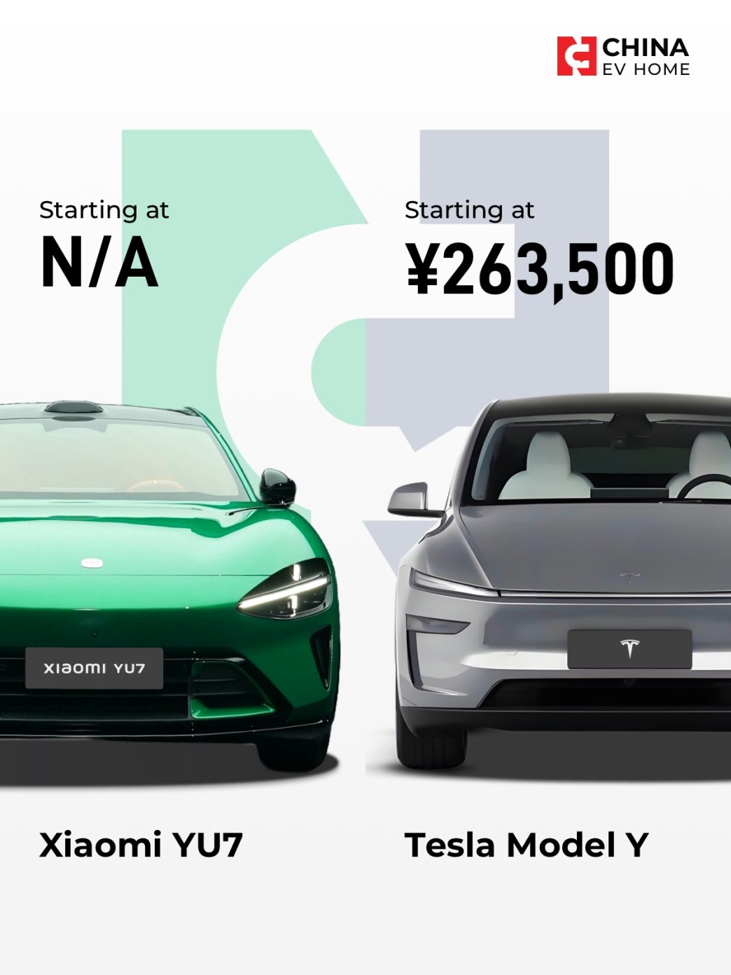 découvrez notre comparaison détaillée entre le xiaomi yu7 et le tesla model y. analysez les caractéristiques techniques, les performances et le rapport qualité-prix de ces deux véhicules pour faire le meilleur choix selon vos besoins.